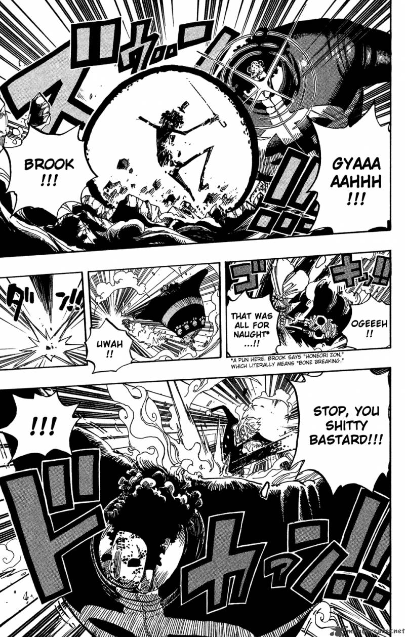 One Piece Manga Chapter 512 page 10 - Zoro, Gone