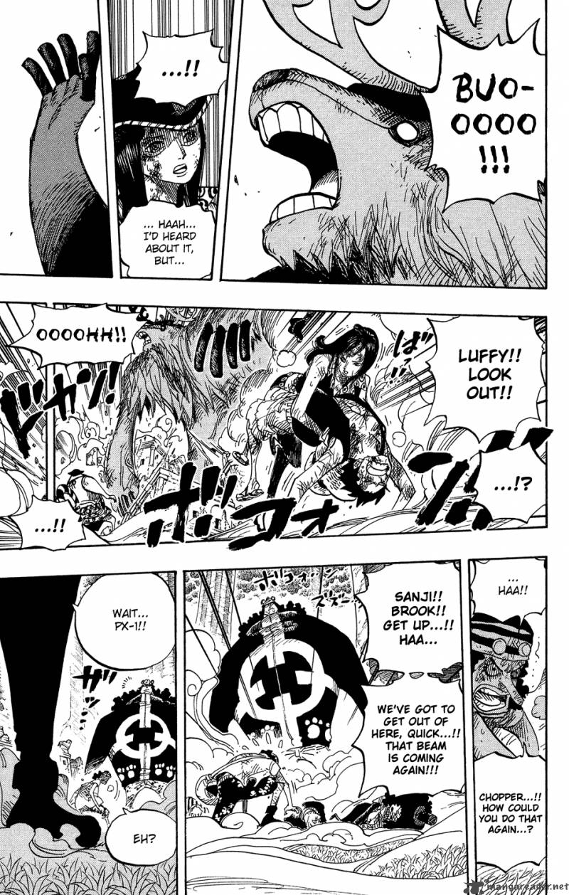 One Piece Manga Chapter 512 page 16 - Zoro, Gone