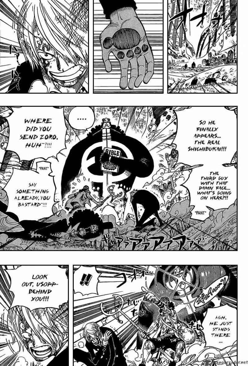 One Piece Manga Chapter 513 page 4 - Beyond Rescue!!!