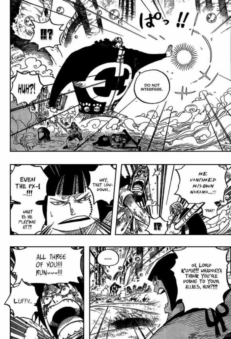 One Piece Manga Chapter 513 page 5 - Beyond Rescue!!!