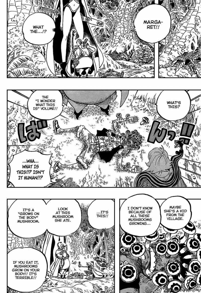 One Piece Manga Chapter 514 page 13 - Mushrooms-Grow-From-the-Body Mushroom