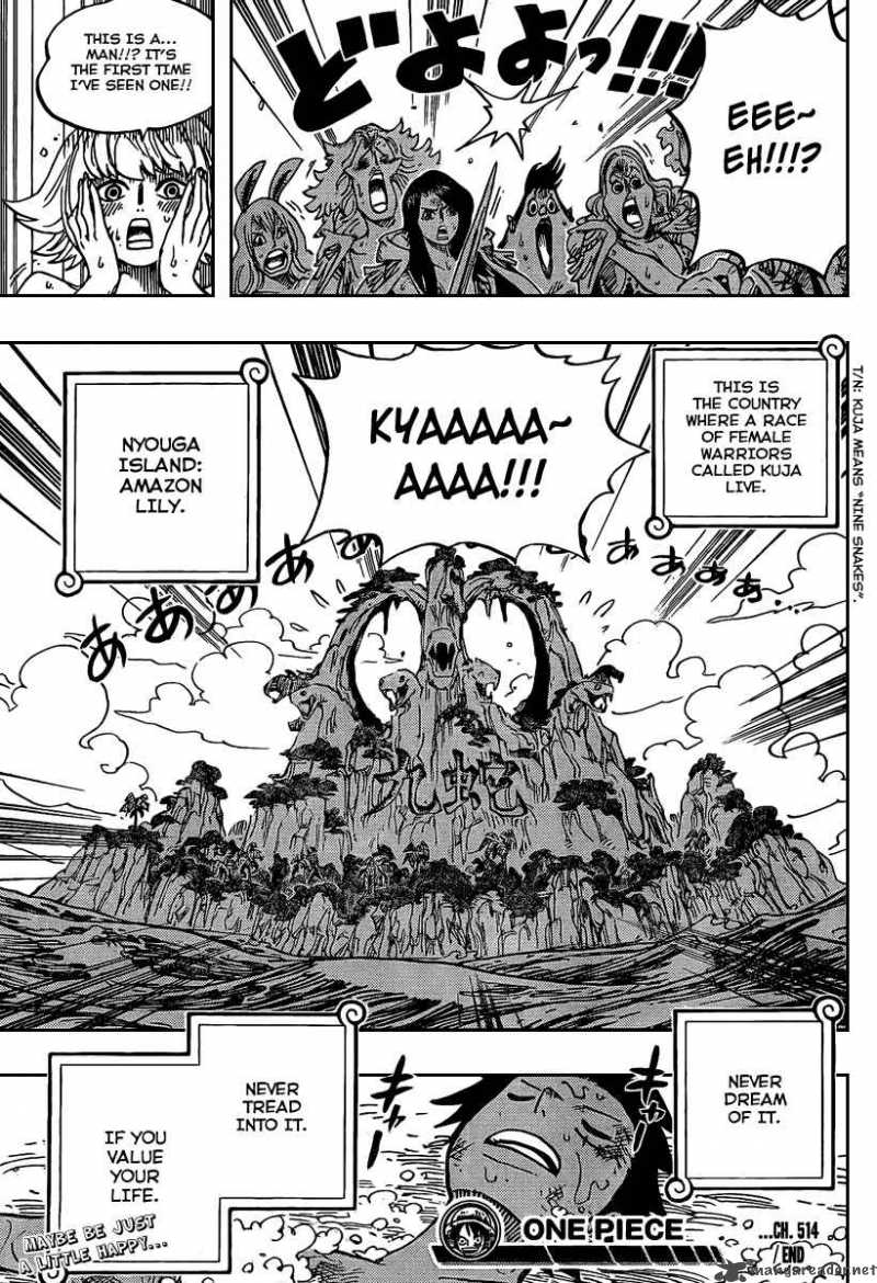 One Piece Manga Chapter 514 page 18 - Mushrooms-Grow-From-the-Body Mushroom