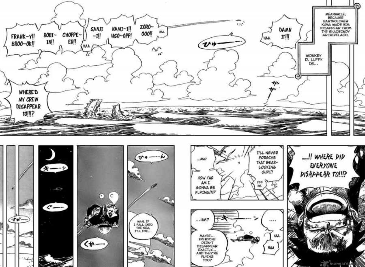 One Piece Manga Chapter 514 page 6 - Mushrooms-Grow-From-the-Body Mushroom