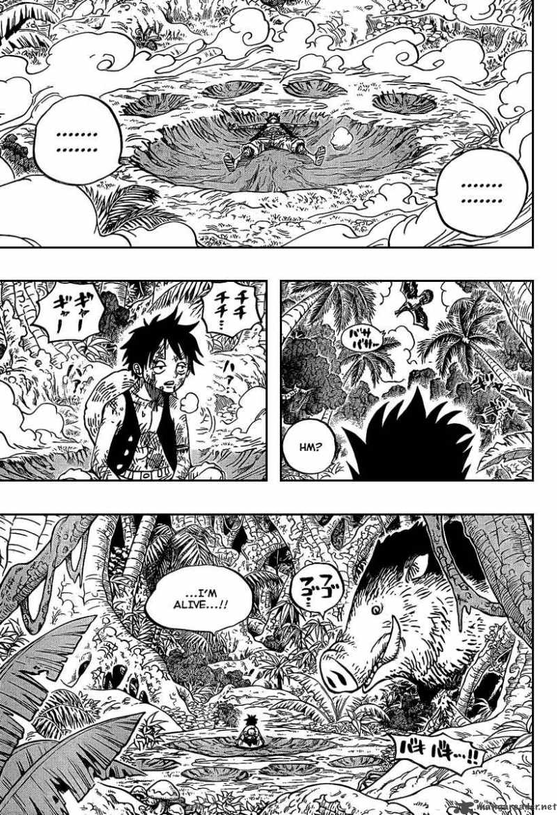 One Piece Manga Chapter 514 page 8 - Mushrooms-Grow-From-the-Body Mushroom