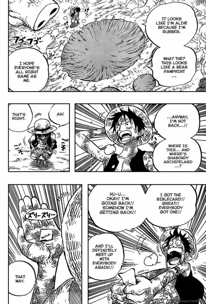 One Piece Manga Chapter 514 page 9 - Mushrooms-Grow-From-the-Body Mushroom