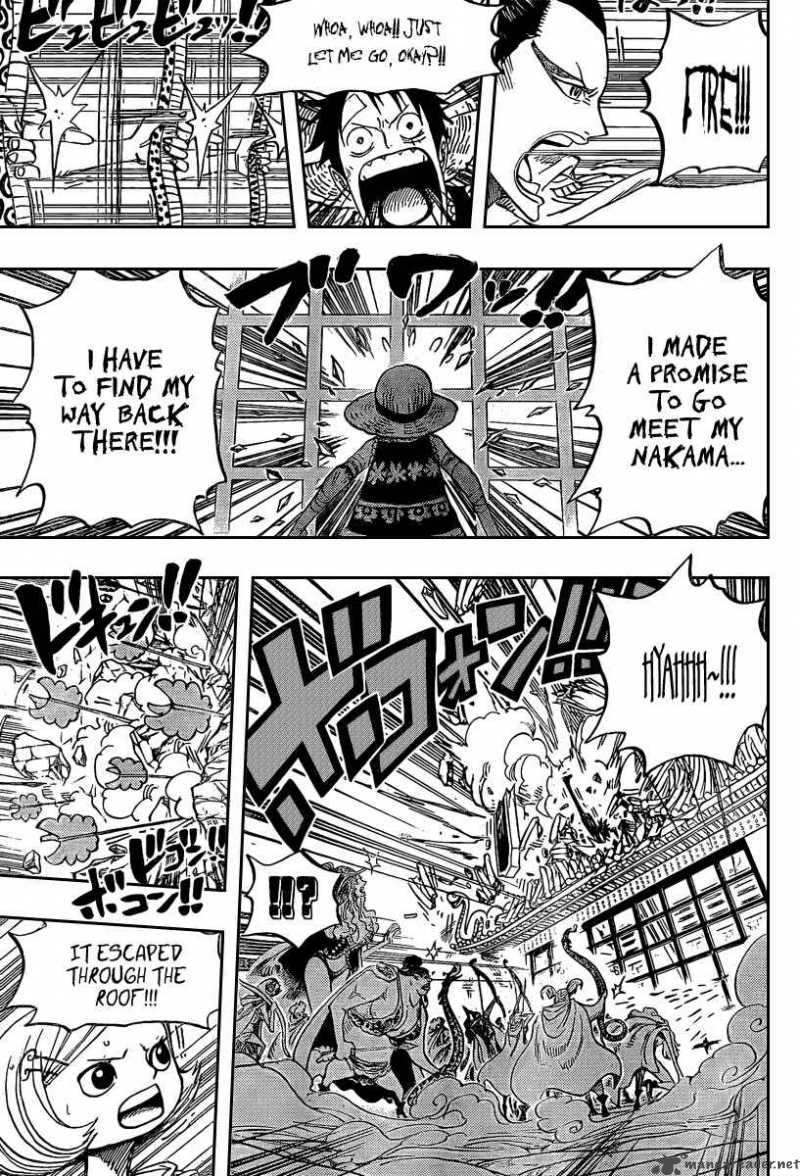 One Piece Manga Chapter 515 page 12 - Adventure on the Island of Women