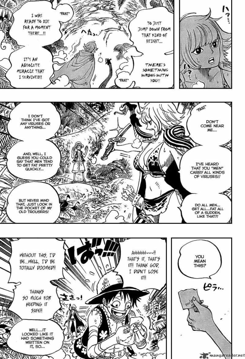 One Piece Manga Chapter 515 page 16 - Adventure on the Island of Women