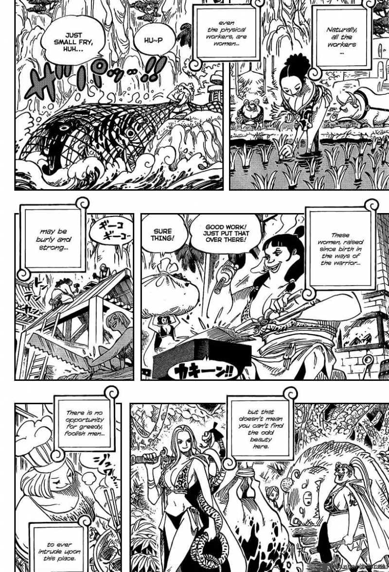 One Piece Manga Chapter 515 page 3 - Adventure on the Island of Women
