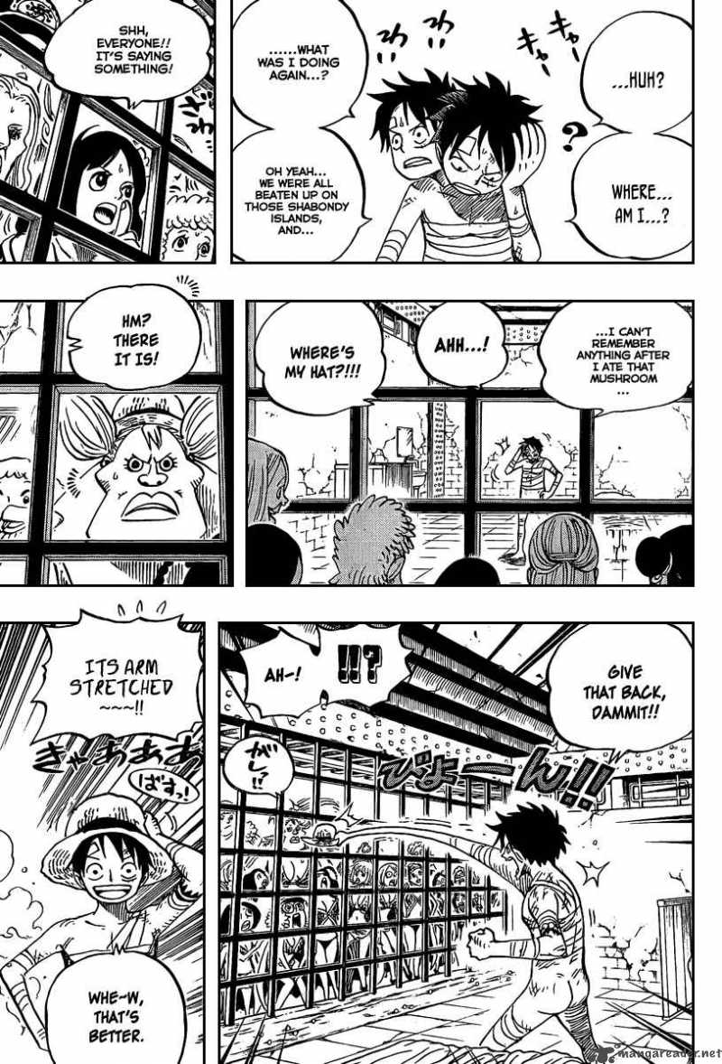One Piece Manga Chapter 515 page 6 - Adventure on the Island of Women