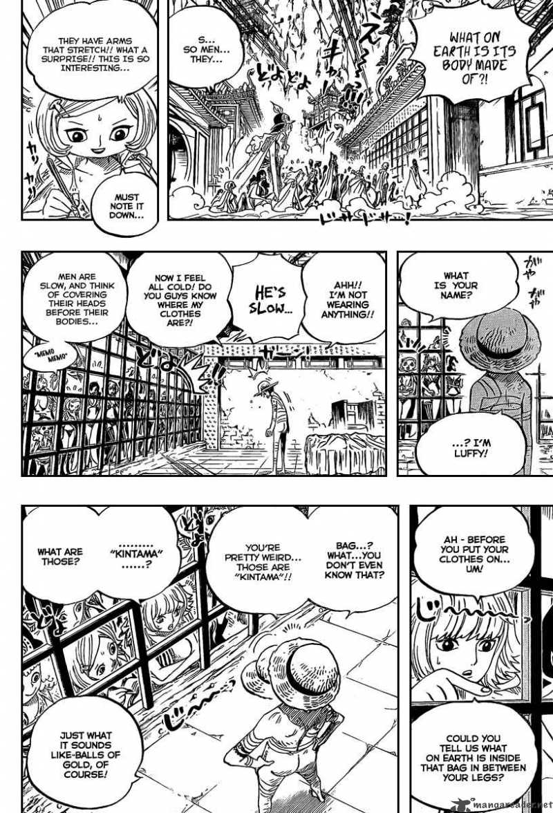 One Piece Manga Chapter 515 page 7 - Adventure on the Island of Women