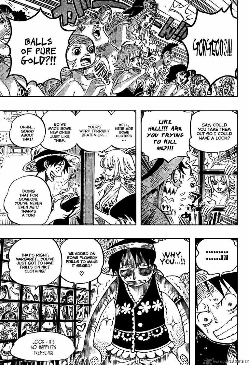 One Piece Manga Chapter 515 page 8 - Adventure on the Island of Women