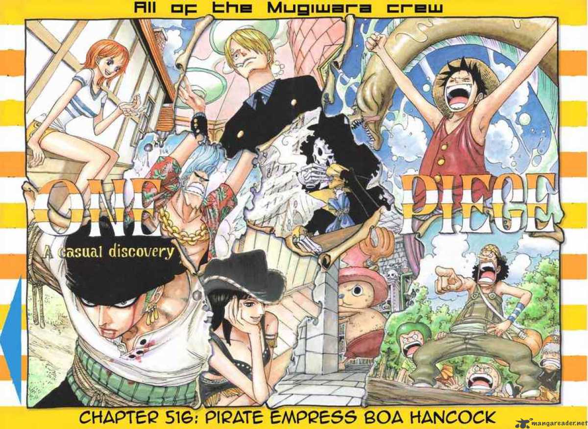 One Piece Manga Chapter 516 page 1 - Pirate Empress Boa Hancock