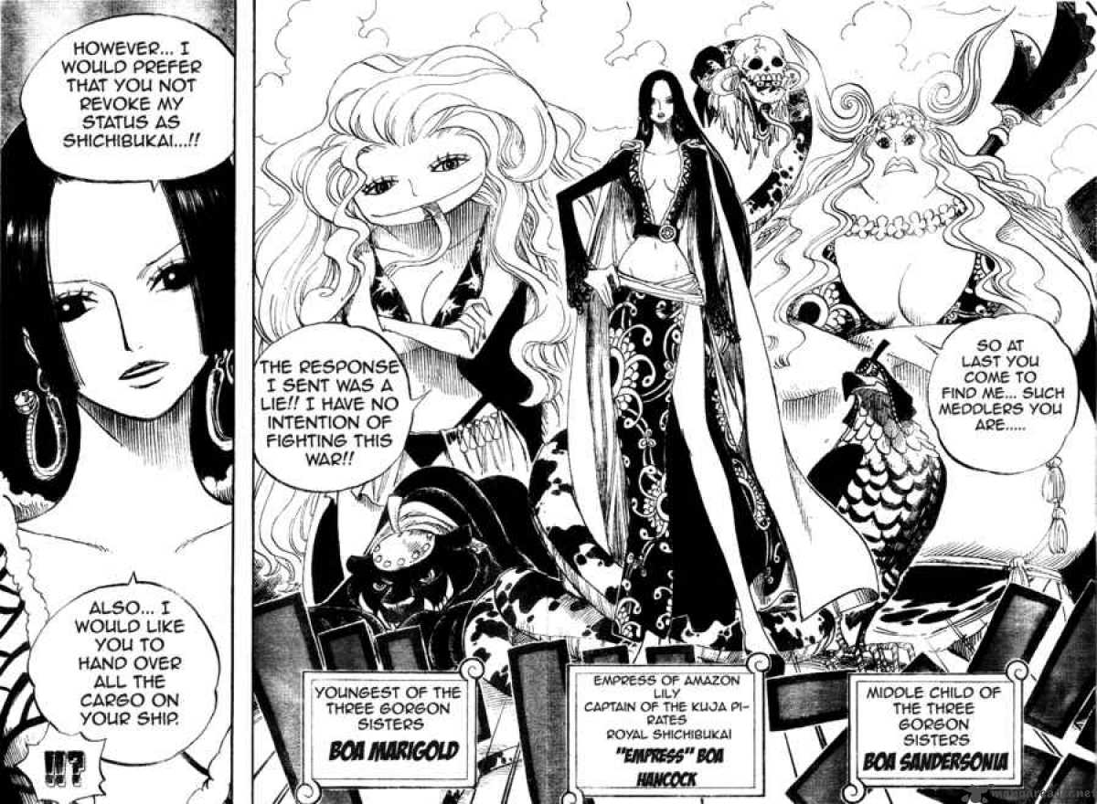 One Piece Manga Chapter 516 page 11 - Pirate Empress Boa Hancock