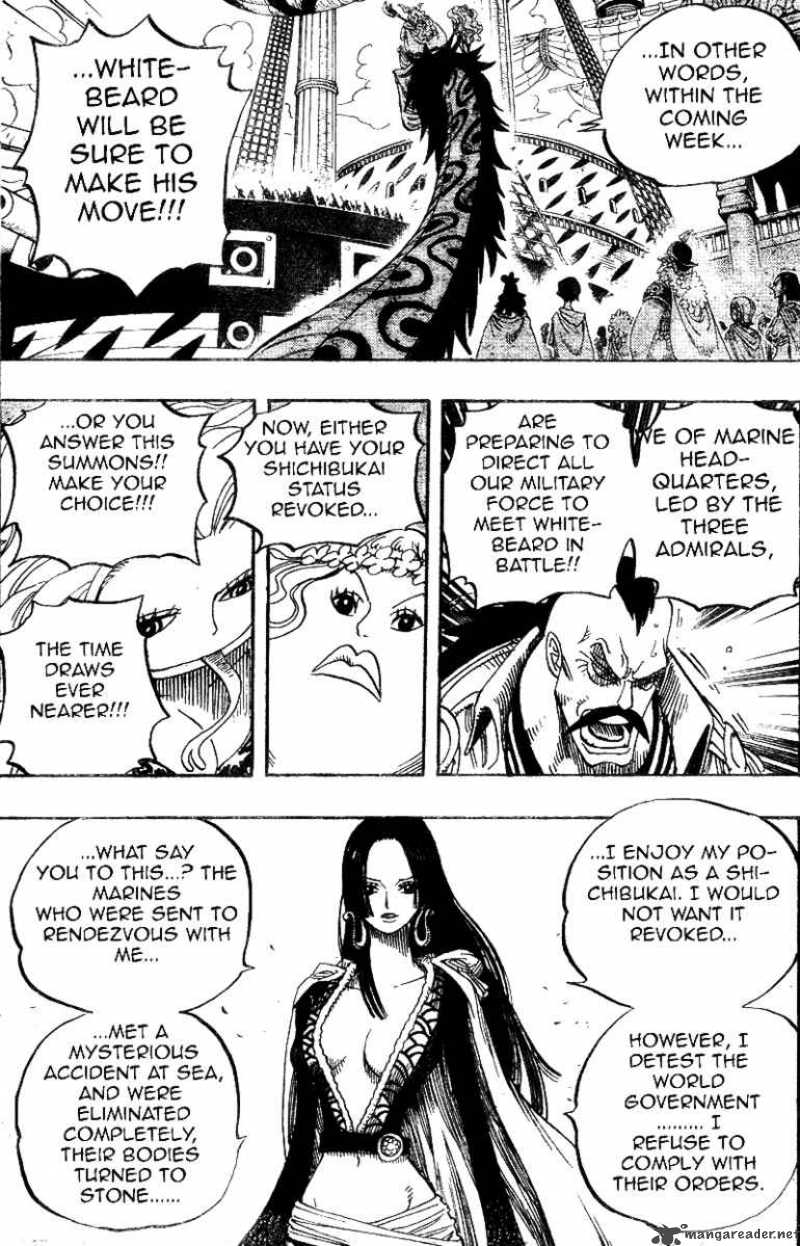 One Piece Manga Chapter 516 page 13 - Pirate Empress Boa Hancock
