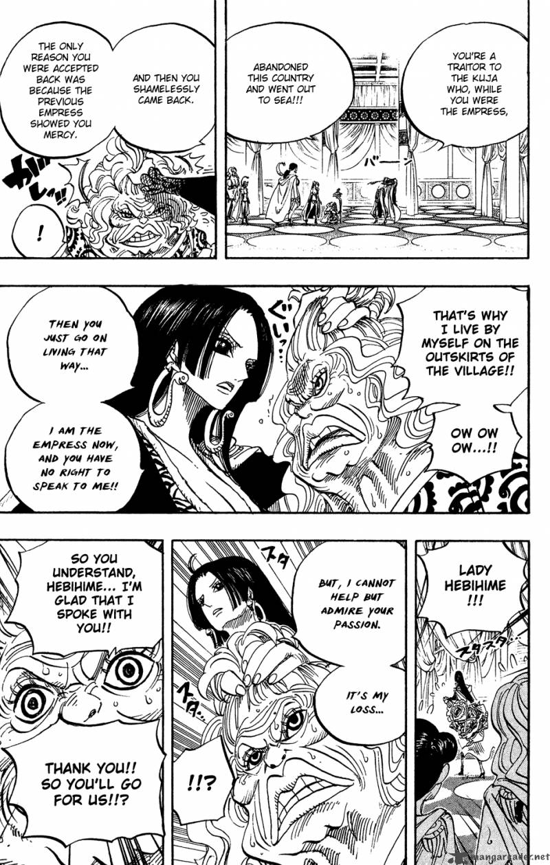 One Piece Manga Chapter 517 page 11 - Bathing