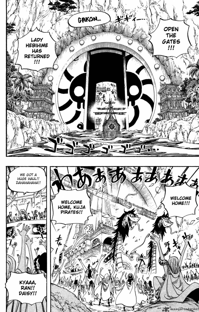 One Piece Manga Chapter 517 page 2 - Bathing