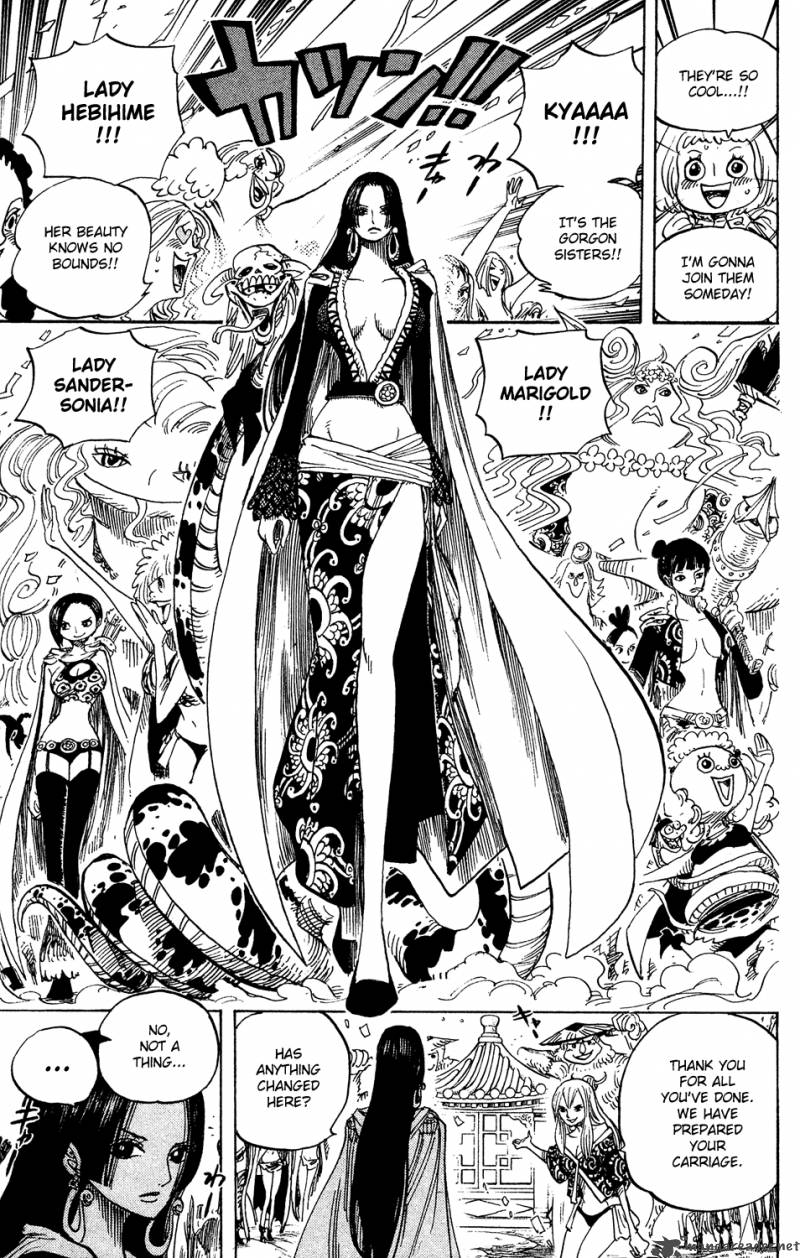 One Piece Manga Chapter 517 page 3 - Bathing