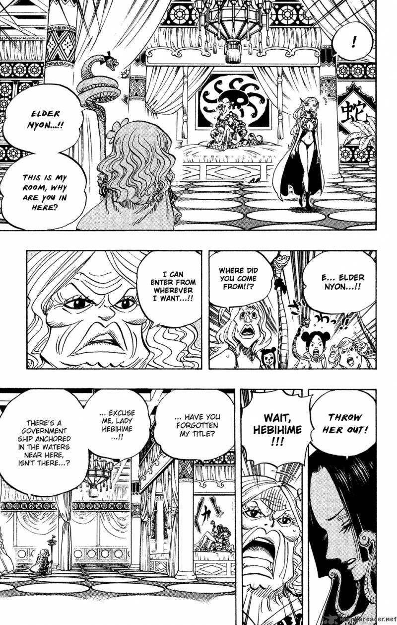 One Piece Manga Chapter 517 page 7 - Bathing