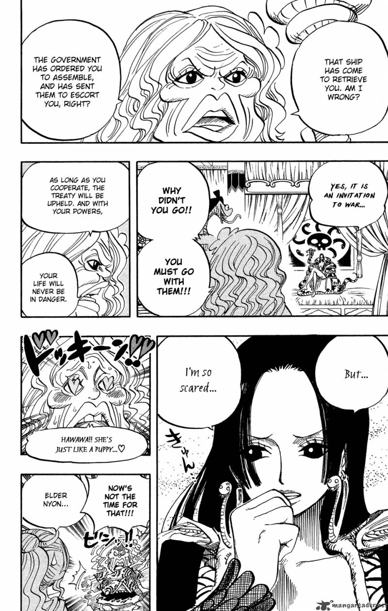 One Piece Manga Chapter 517 page 8 - Bathing
