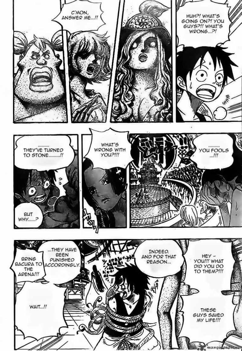 One Piece Manga Chapter 518 page 12 - The Arena