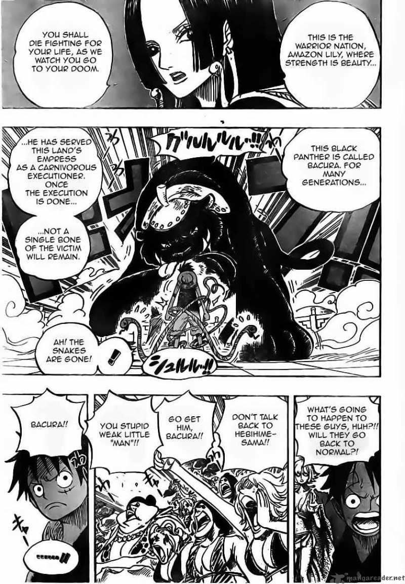 One Piece Manga Chapter 518 page 13 - The Arena