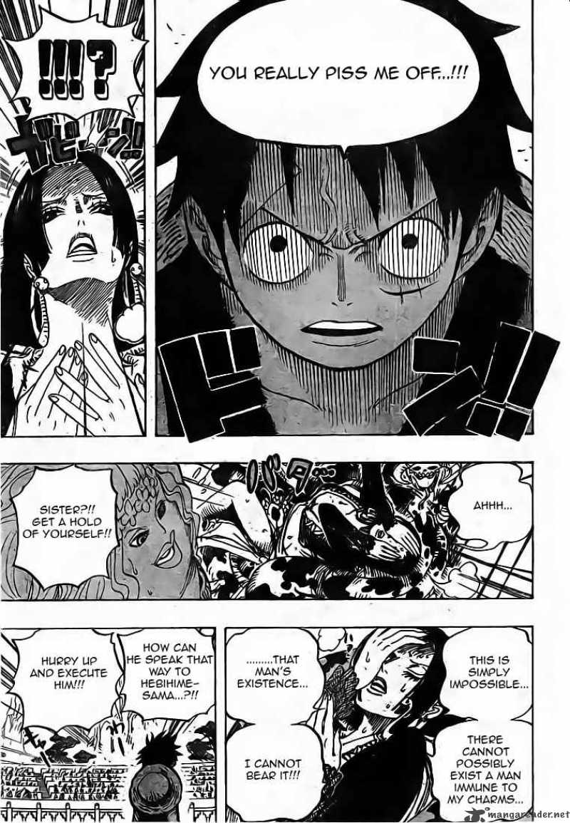 One Piece Manga Chapter 518 page 17 - The Arena