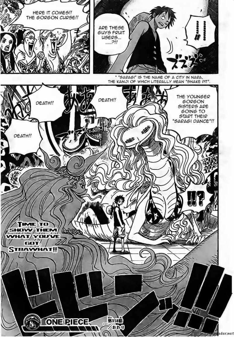One Piece Manga Chapter 518 page 19 - The Arena
