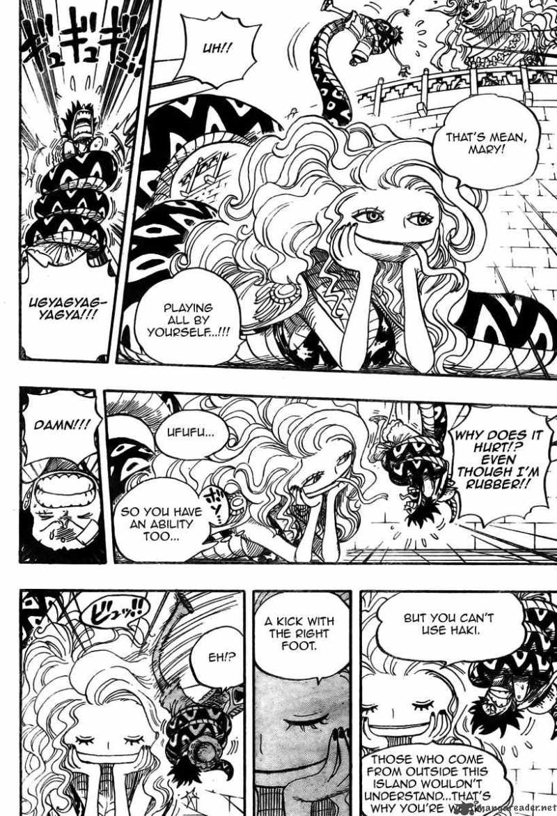 One Piece Manga Chapter 519 page 10 - A King's Disposition