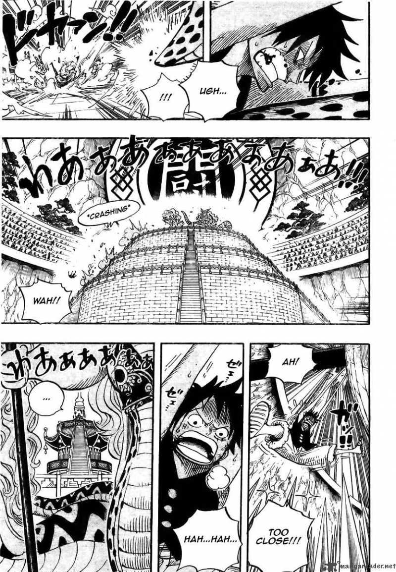 One Piece Manga Chapter 519 page 13 - A King's Disposition