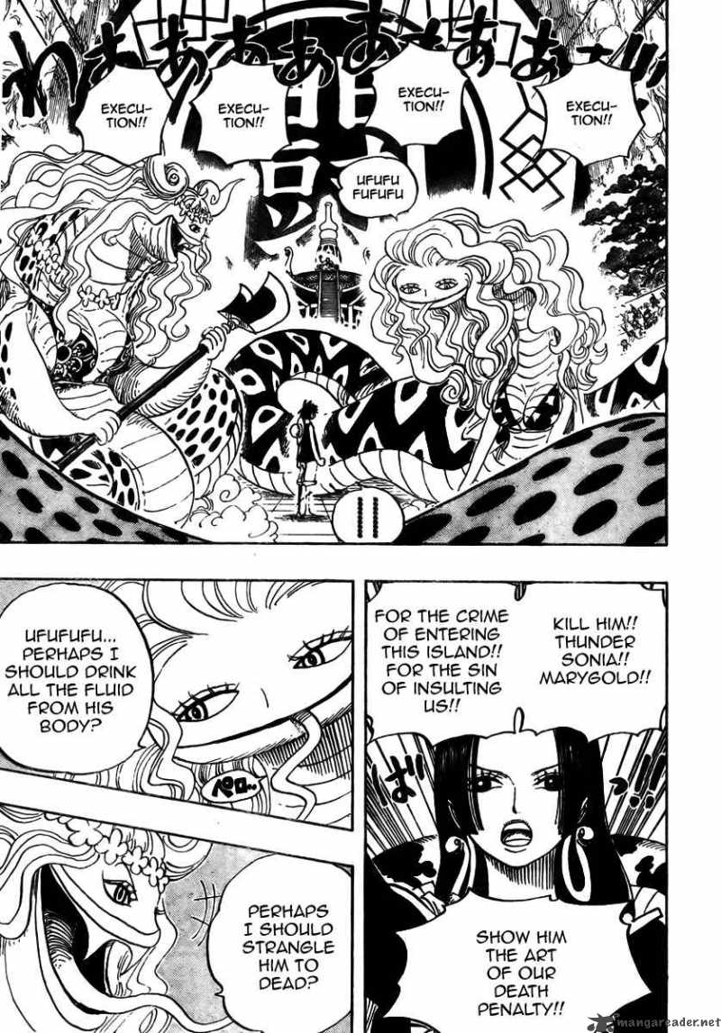 One Piece Manga Chapter 519 page 3 - A King's Disposition