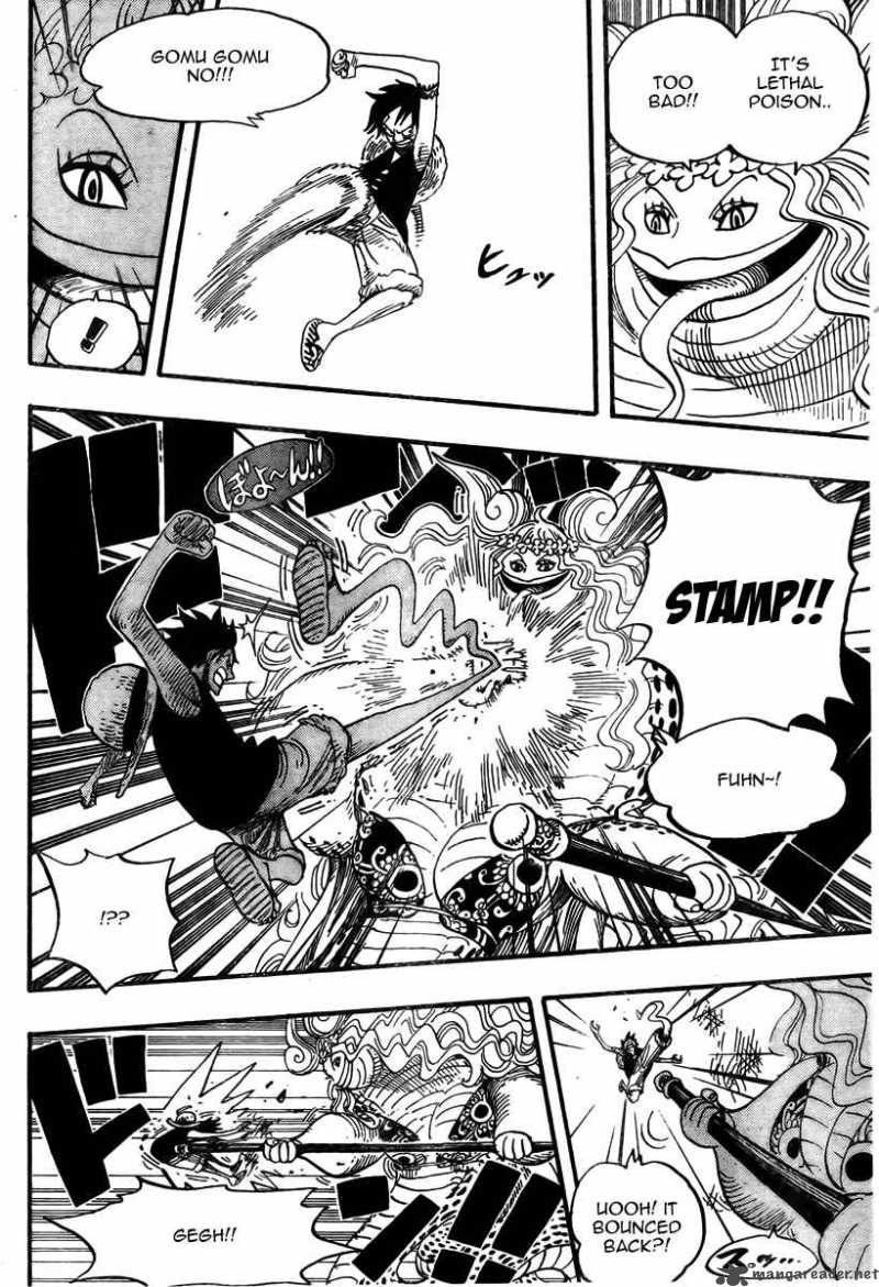 One Piece Manga Chapter 519 page 8 - A King's Disposition