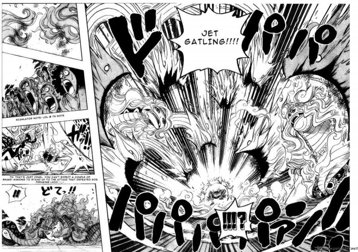 One Piece Manga Chapter 520 page 11 - Eye of the Gorgon