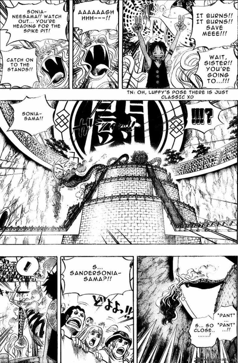 One Piece Manga Chapter 520 page 13 - Eye of the Gorgon