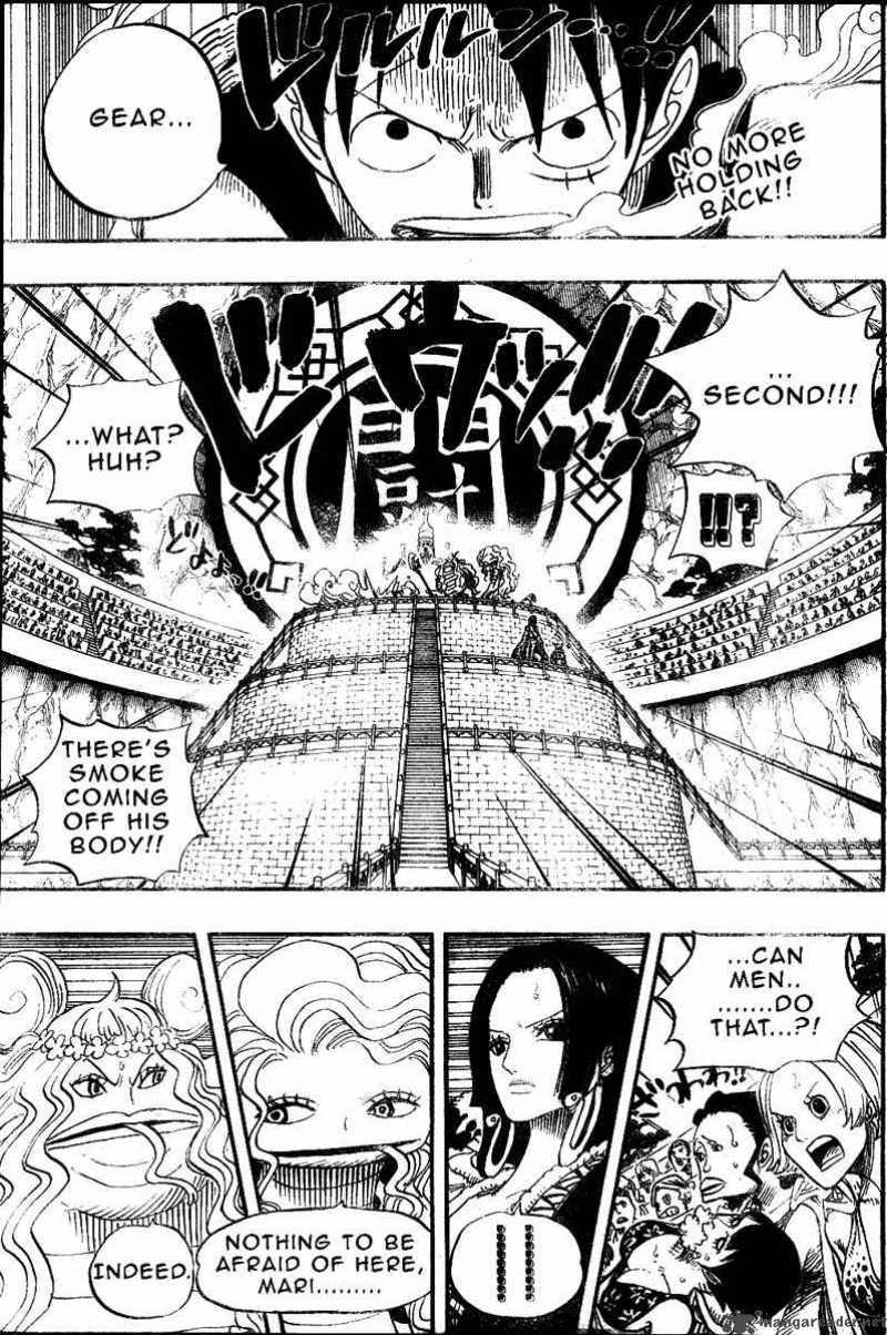 One Piece Manga Chapter 520 page 2 - Eye of the Gorgon