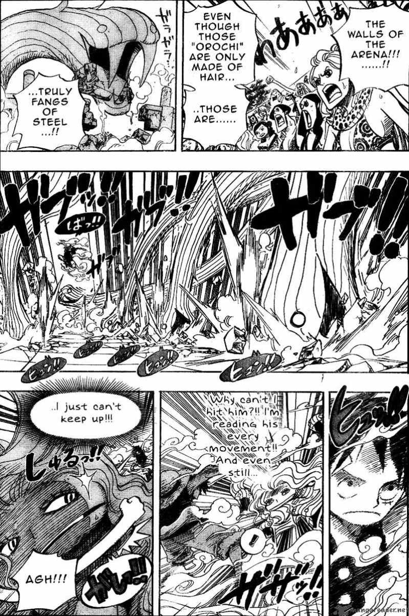 One Piece Manga Chapter 520 page 4 - Eye of the Gorgon