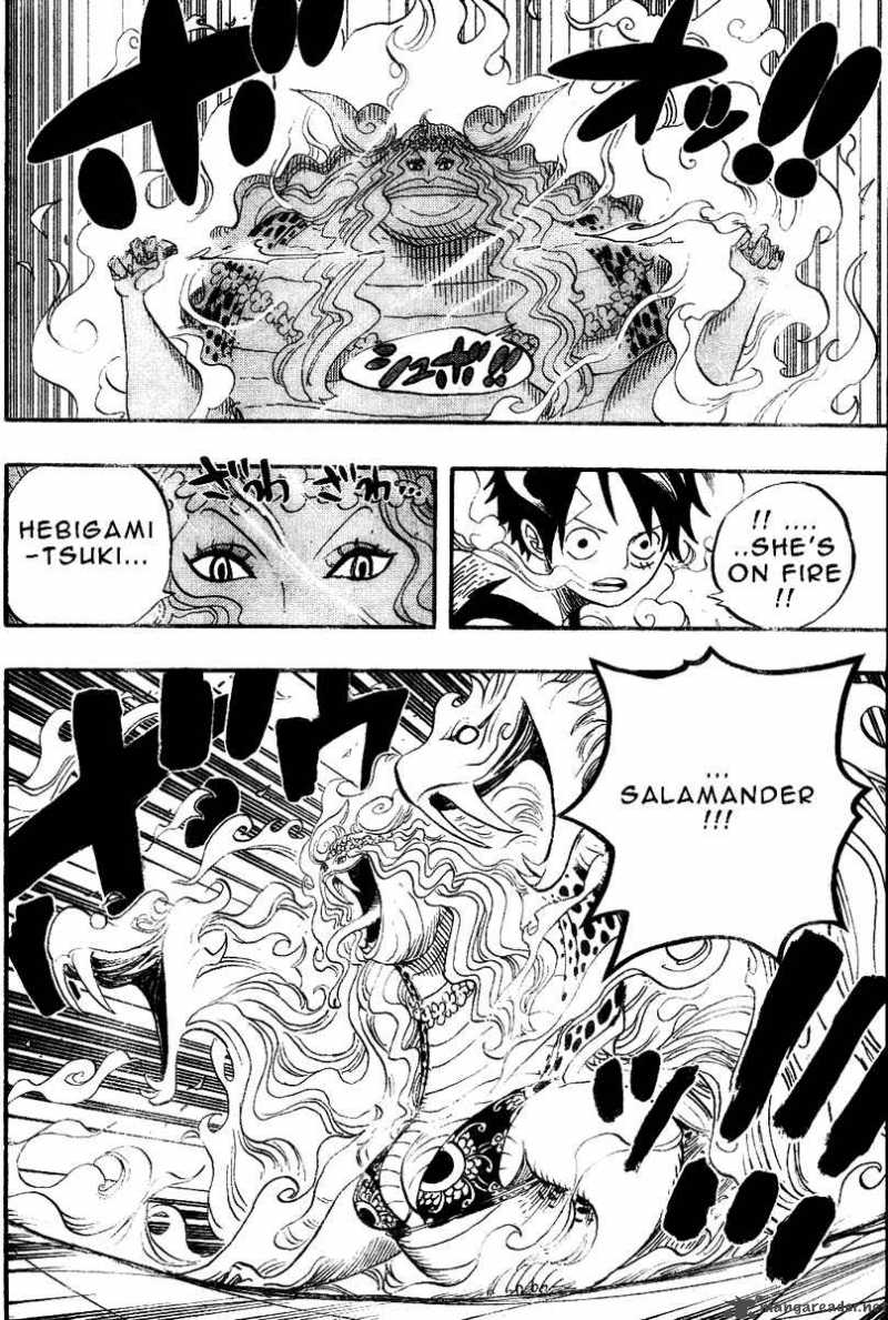 One Piece Manga Chapter 520 page 9 - Eye of the Gorgon