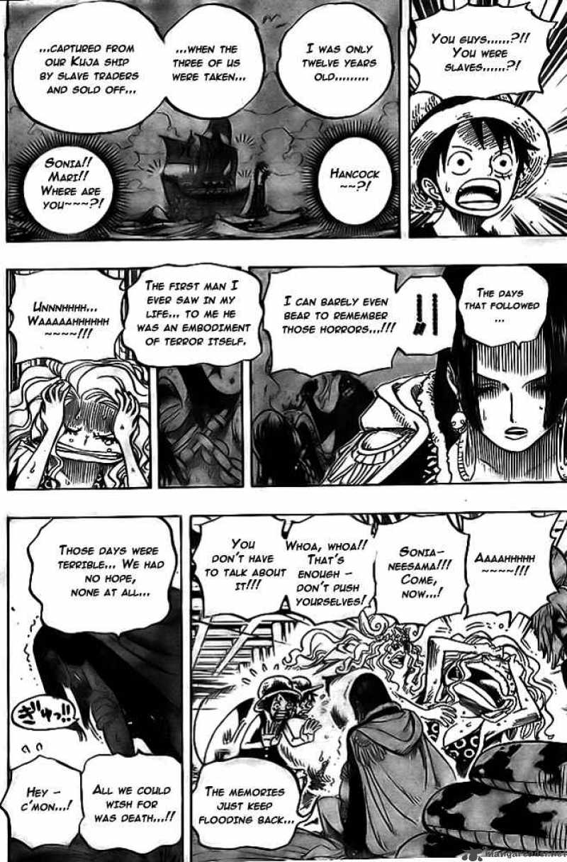 One Piece Manga Chapter 521 page 14 - Hoof of the Celestial Dragon