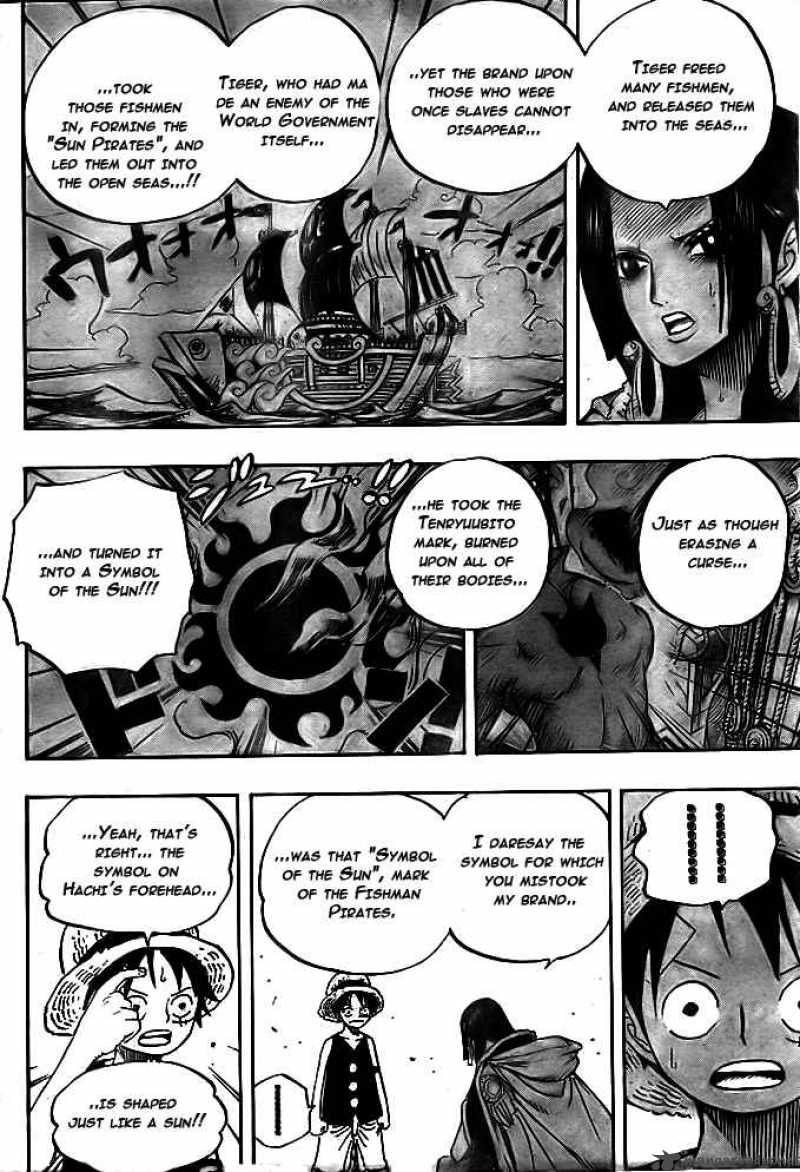 One Piece Manga Chapter 521 page 16 - Hoof of the Celestial Dragon