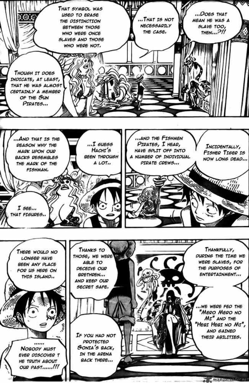 One Piece Manga Chapter 521 page 17 - Hoof of the Celestial Dragon