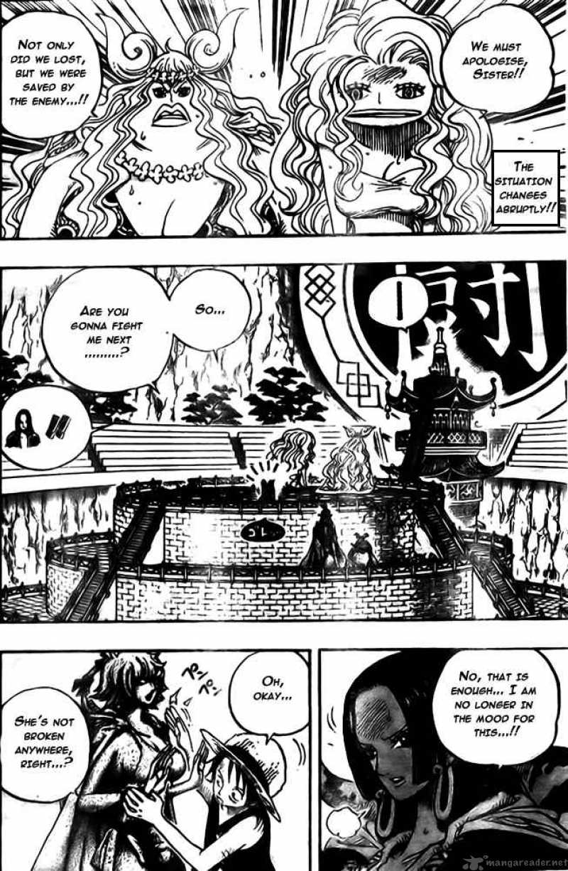 One Piece Manga Chapter 521 page 2 - Hoof of the Celestial Dragon