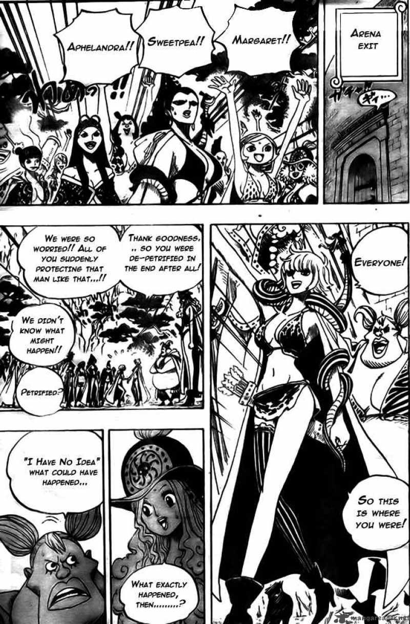 One Piece Manga Chapter 521 page 5 - Hoof of the Celestial Dragon
