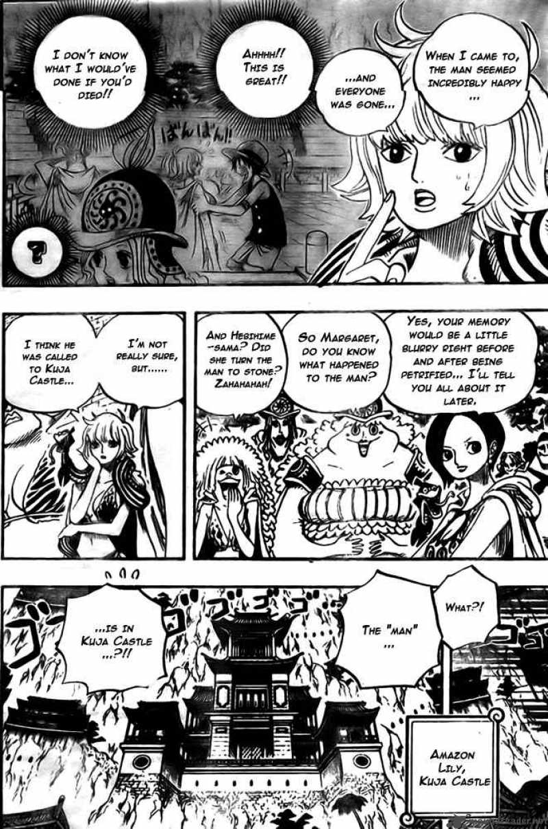 One Piece Manga Chapter 521 page 6 - Hoof of the Celestial Dragon