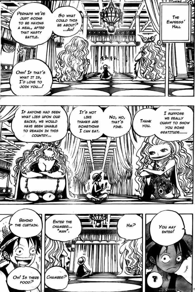 One Piece Manga Chapter 521 page 7 - Hoof of the Celestial Dragon