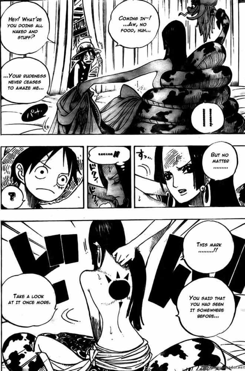 One Piece Manga Chapter 521 page 8 - Hoof of the Celestial Dragon