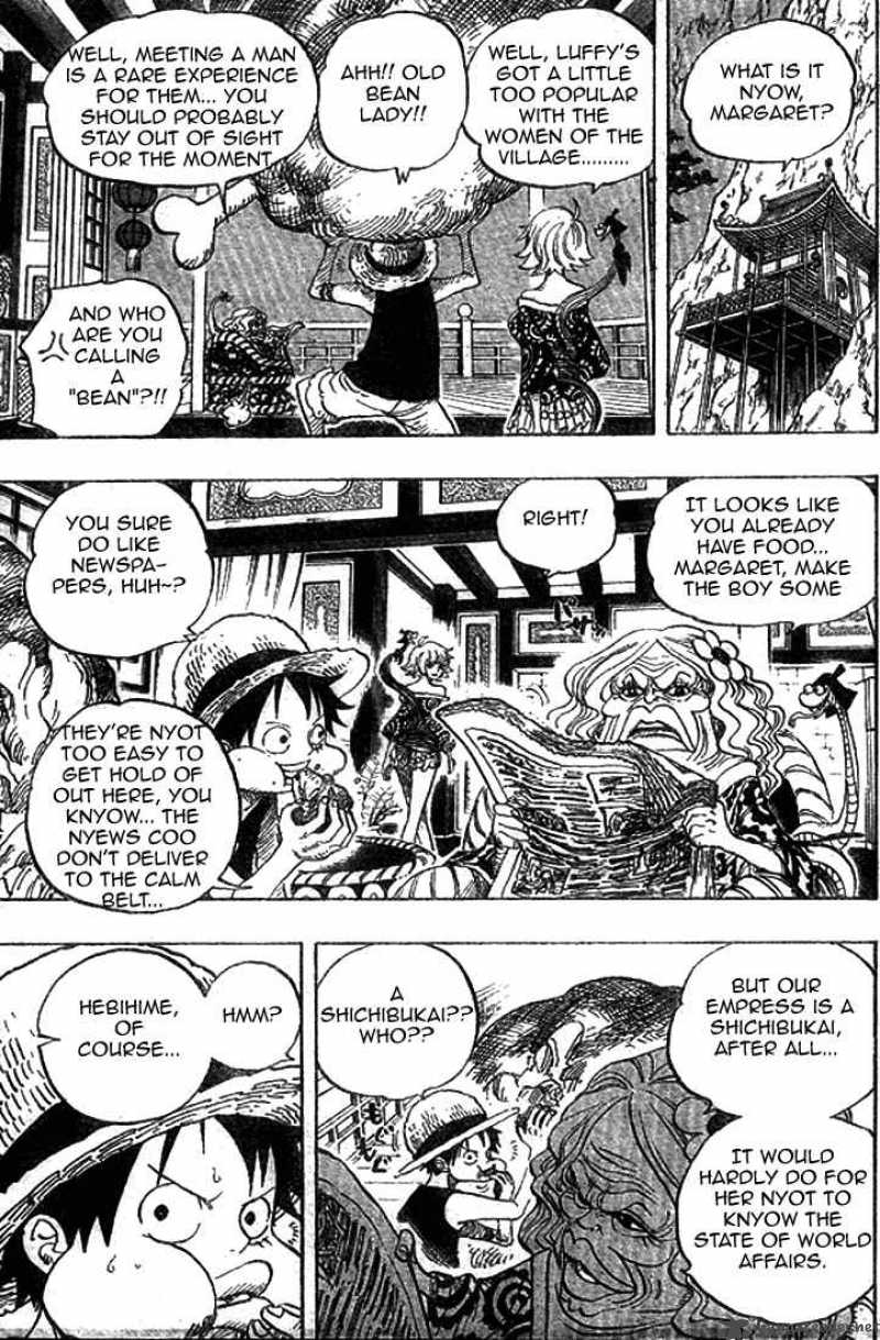 One Piece Manga Chapter 522 page 5 - Fatal Illness