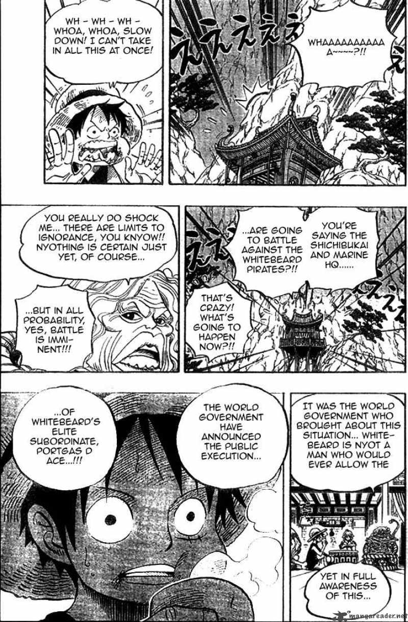 One Piece Manga Chapter 522 page 7 - Fatal Illness
