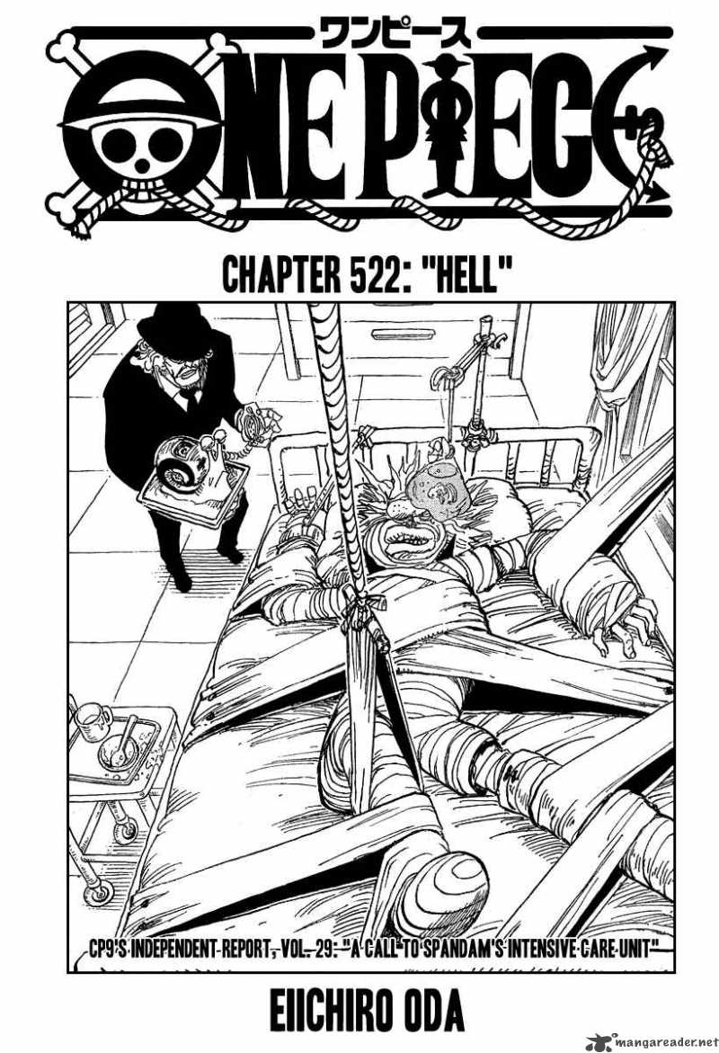 One Piece Manga Chapter 523 page 1 - Hell