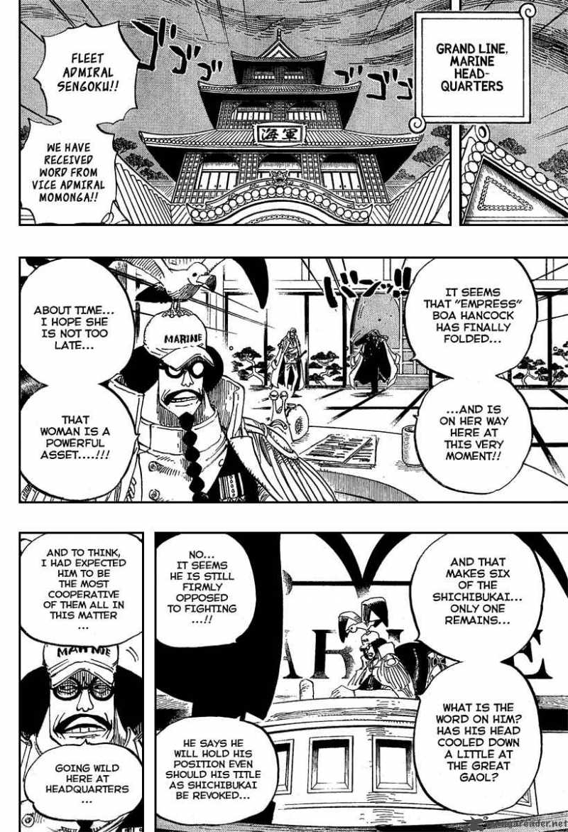 One Piece Manga Chapter 523 page 10 - Hell