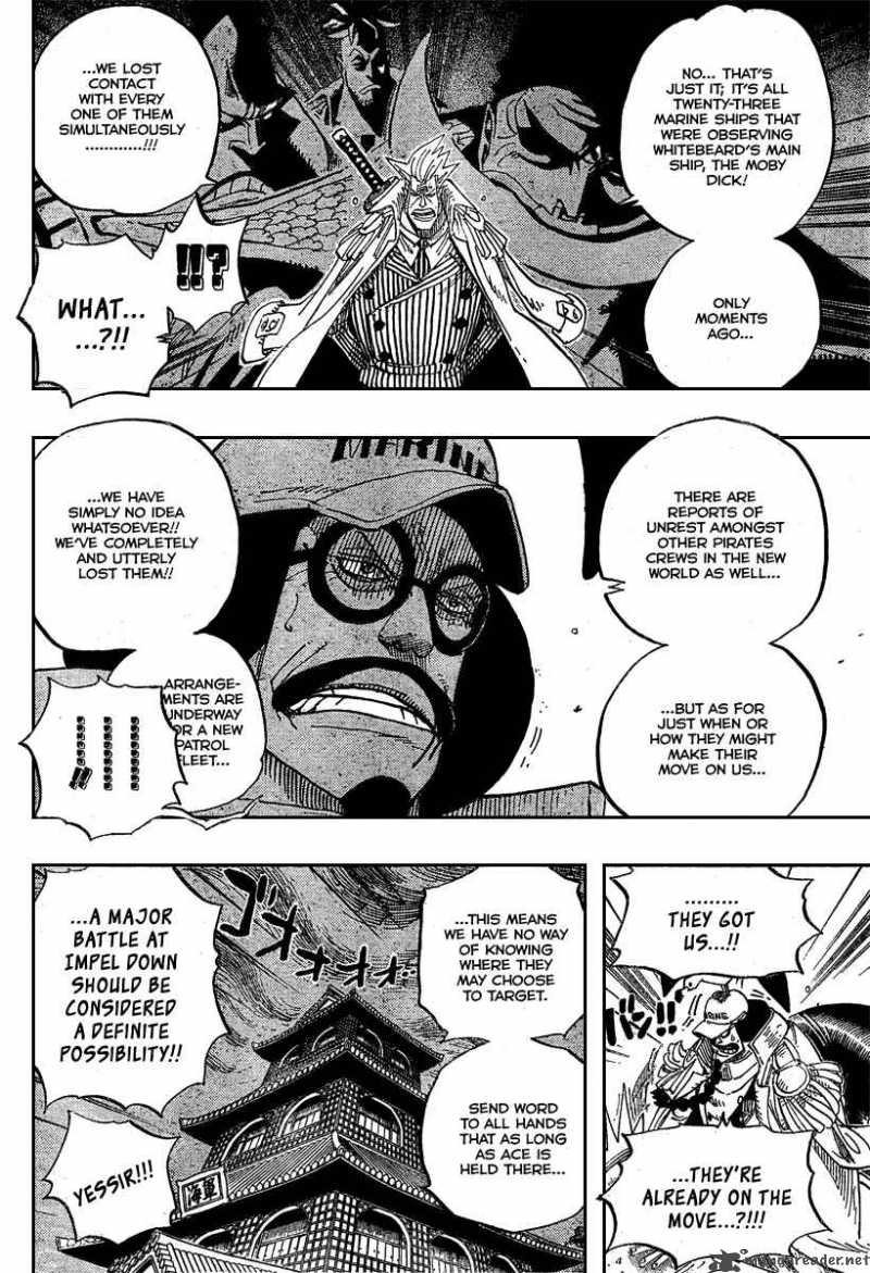 One Piece Manga Chapter 523 page 12 - Hell