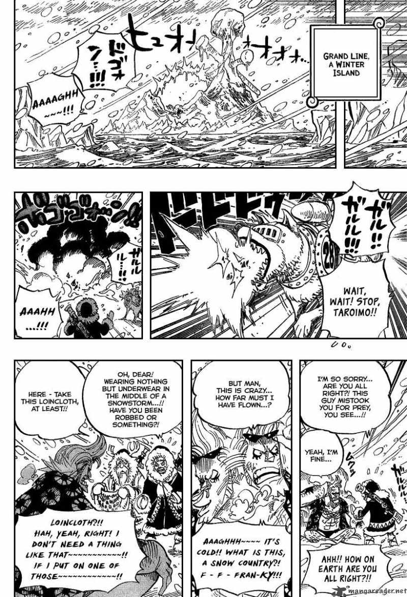 One Piece Manga Chapter 523 page 16 - Hell